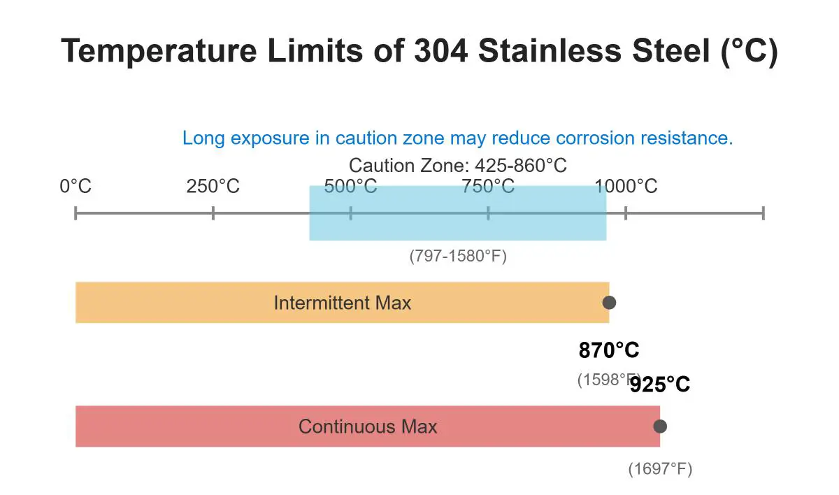 Temperature Resistance of Different Types of Steel