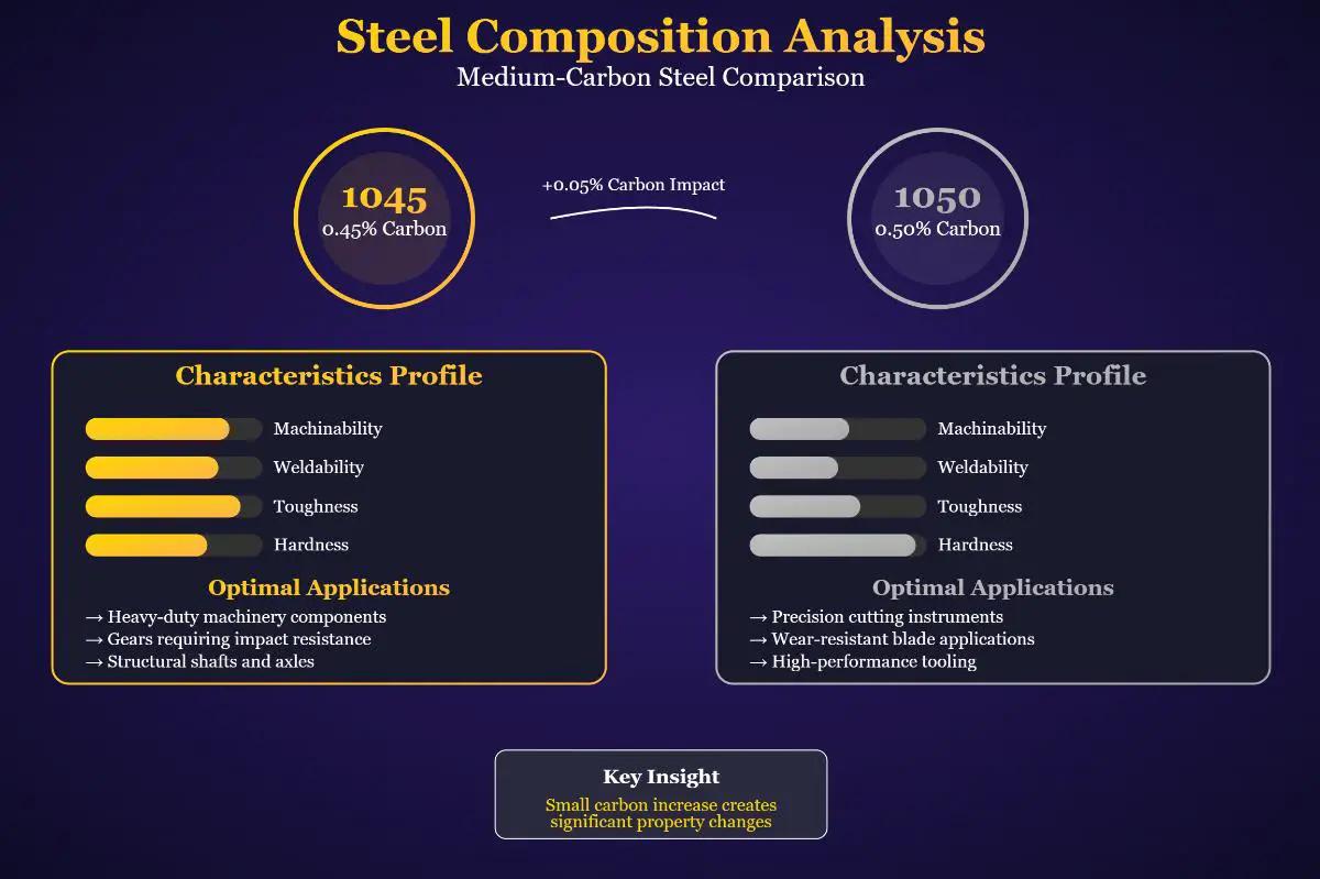 1045 vs. 1050 Steel What's the Difference