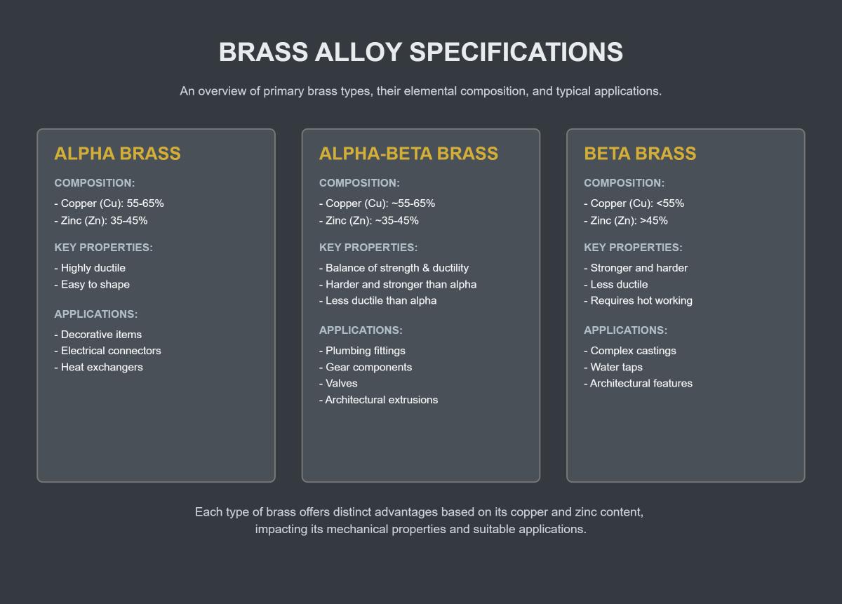 A Beginner's Guide to Types of Brass and Their Composition