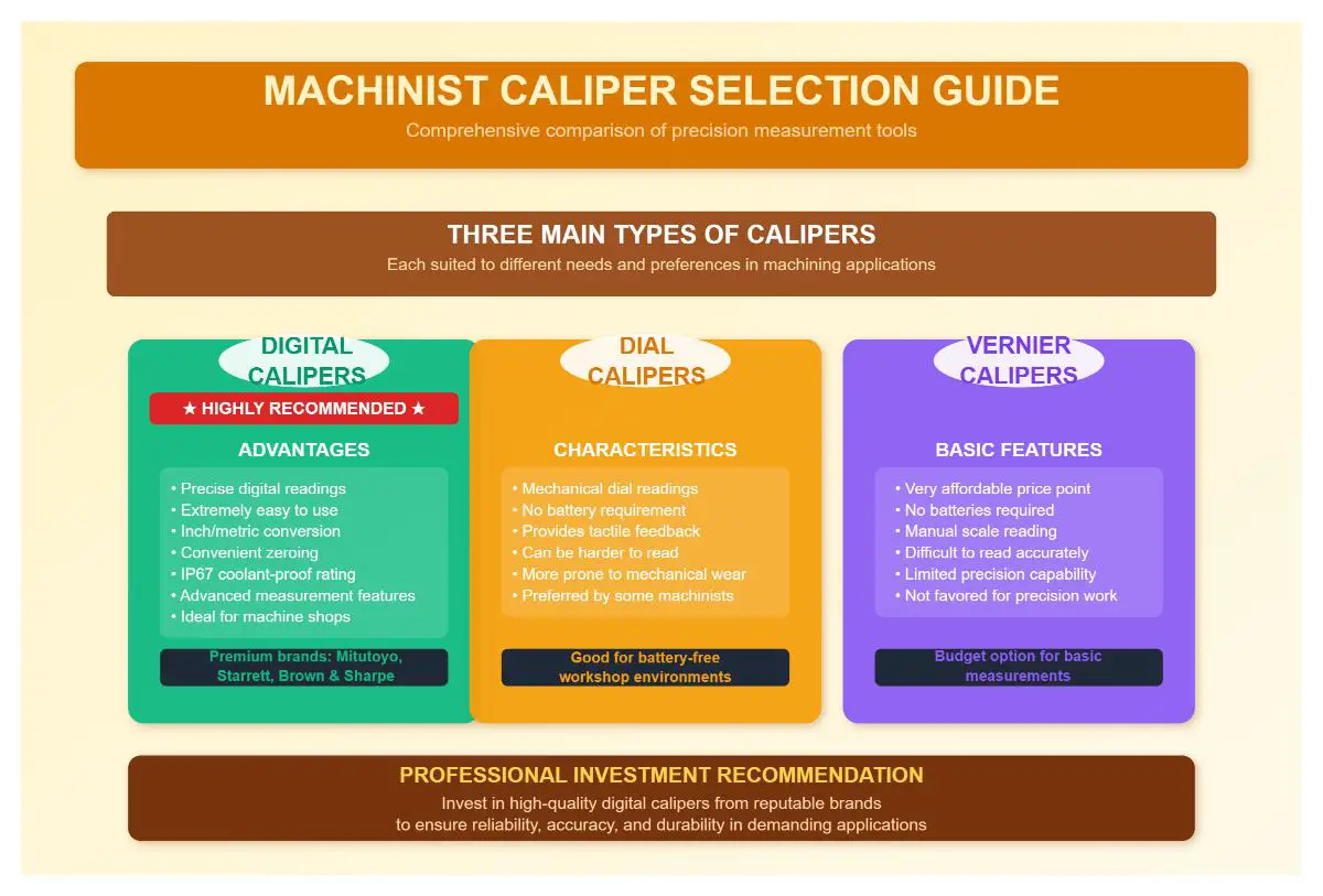 Best Calipers for Machinists A Buyer’s Guide
