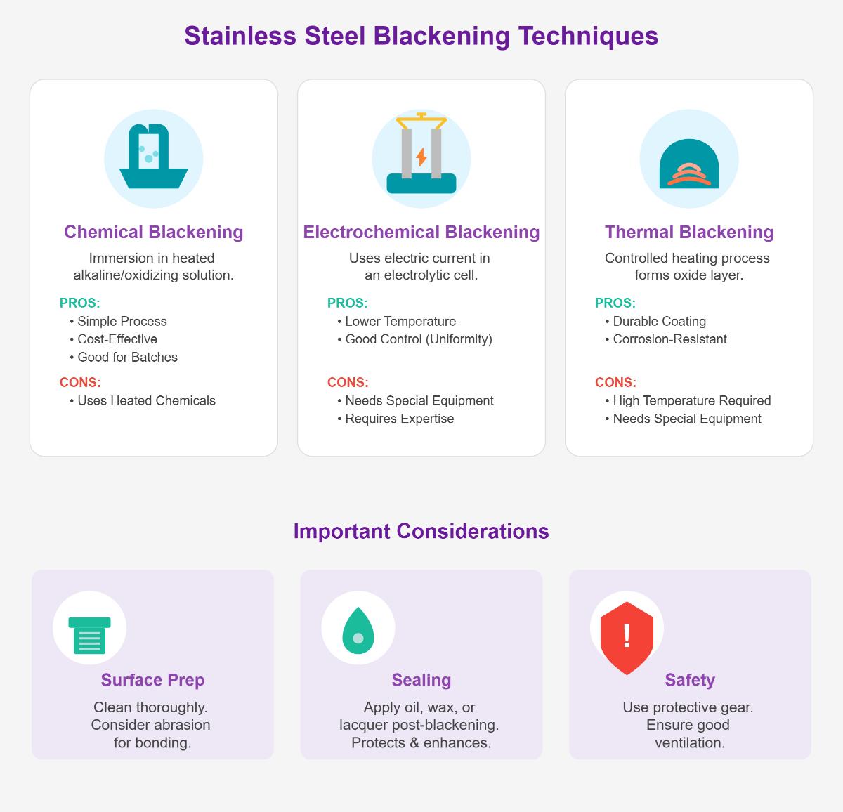 Blackening Stainless Steel A Comprehensive Guide