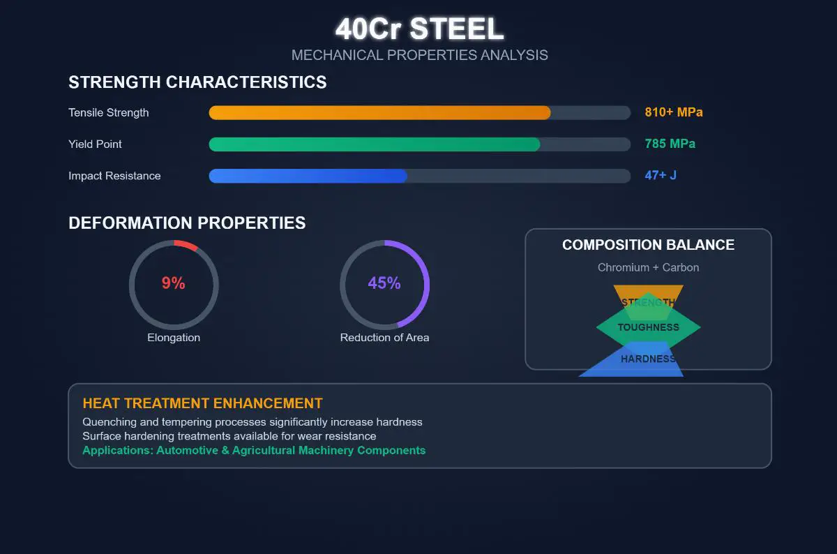 Comprehensive Guide to 40Cr Steel Properties and Equivalents