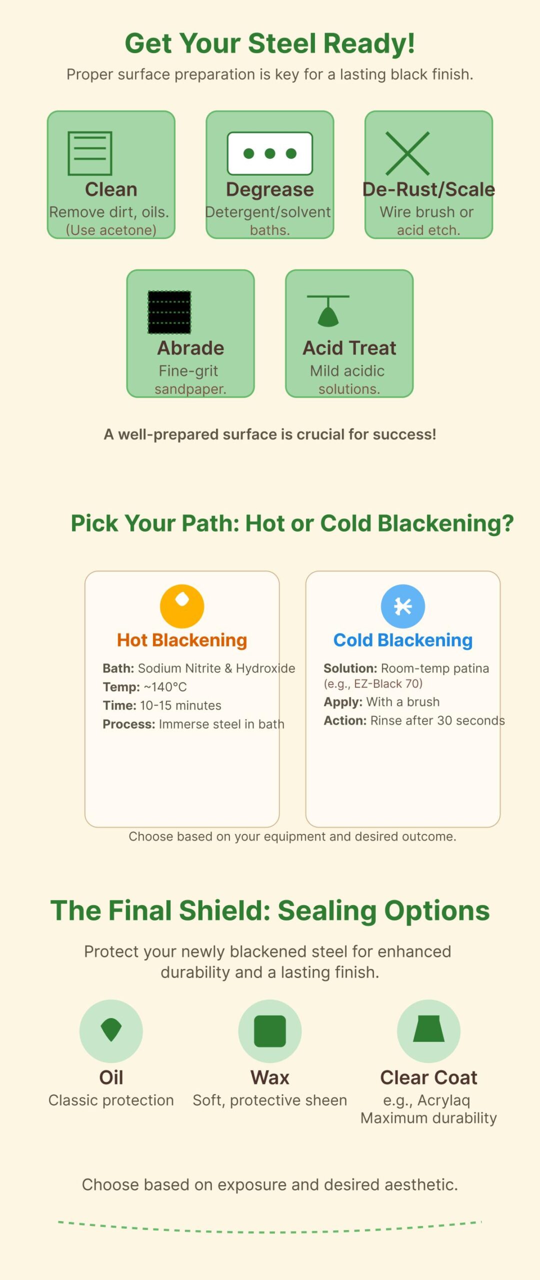Comprehensive Guide to Blackening Steel A Step-by-Step Tutorial