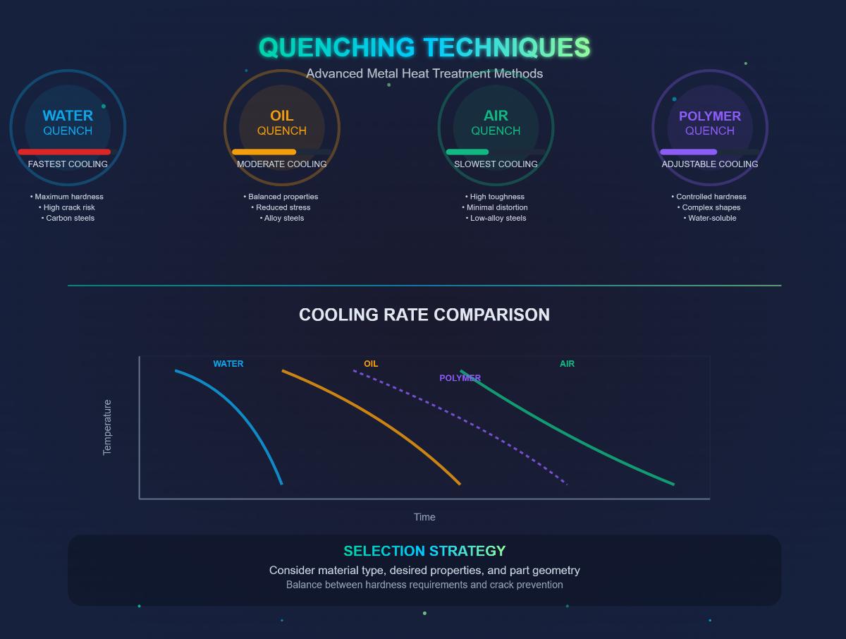 Guide complet des techniques de trempe, de leurs applications et de leurs avantages
