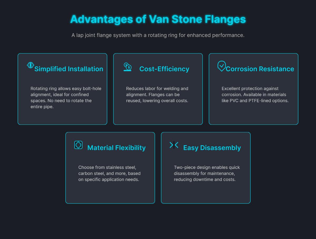 Comprehensive Guide to Van Stone Flanges Types, Uses, and Comparisons