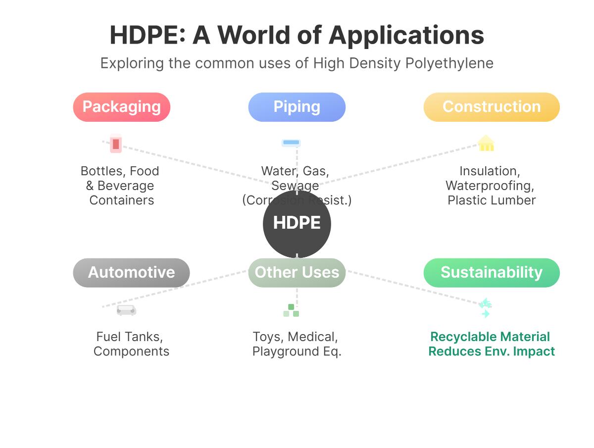HDPE A Guide Into High Density Polyethylene and Its Uses