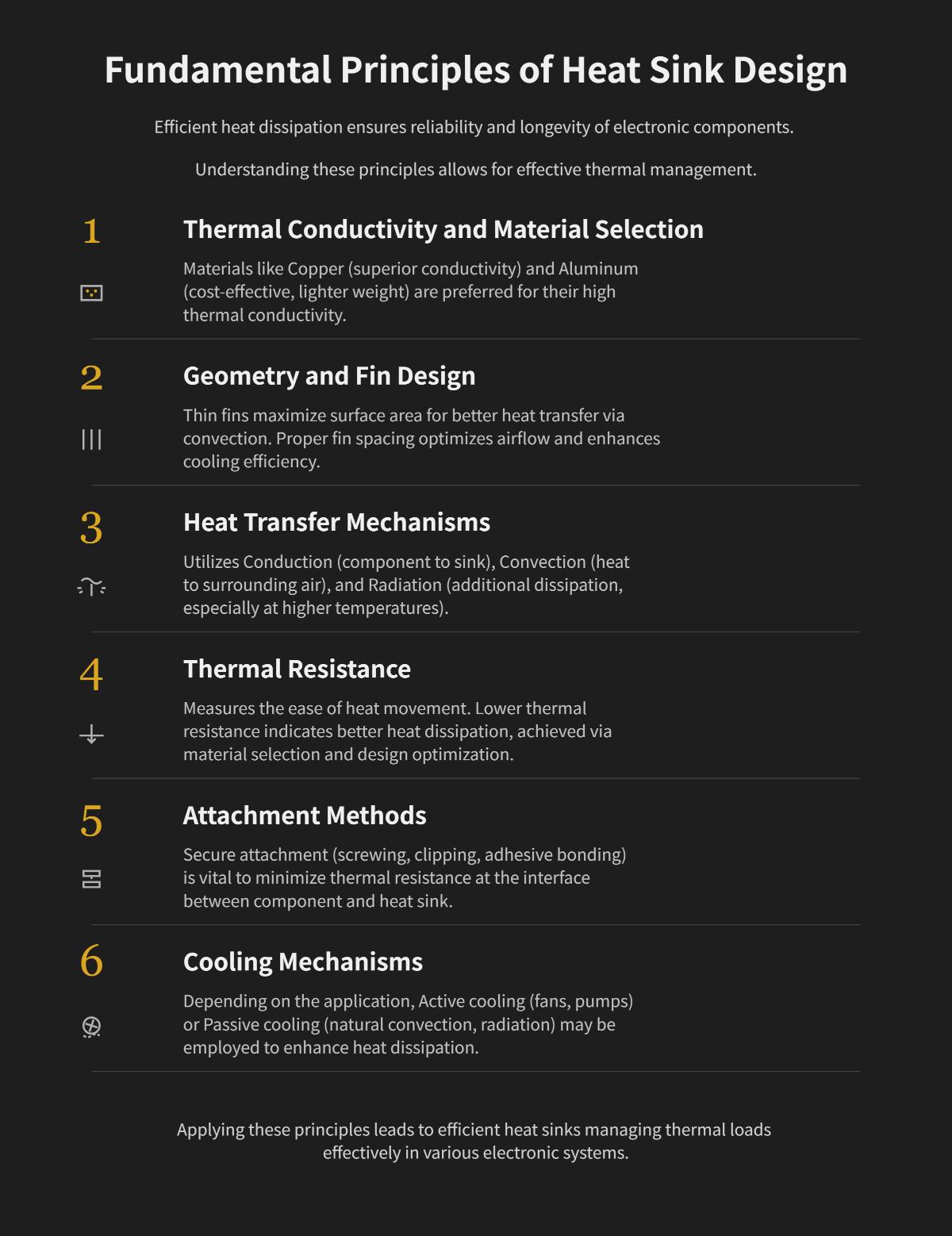 Heat Sink Design Basics Key Principles and Guidelines