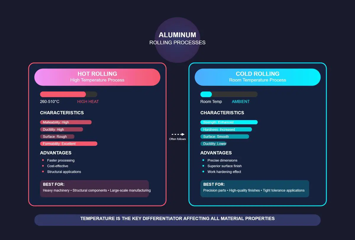 Hot Rolling vs. Cold Rolling Aluminium What's the Difference