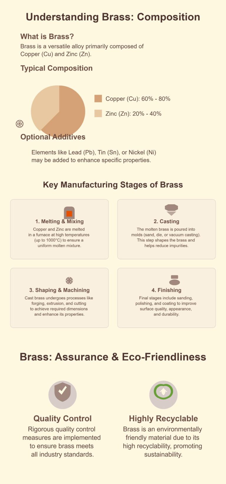 Brass Daily Example How Brass is Made: The Complete Manufacturing Guide - MFG Shop