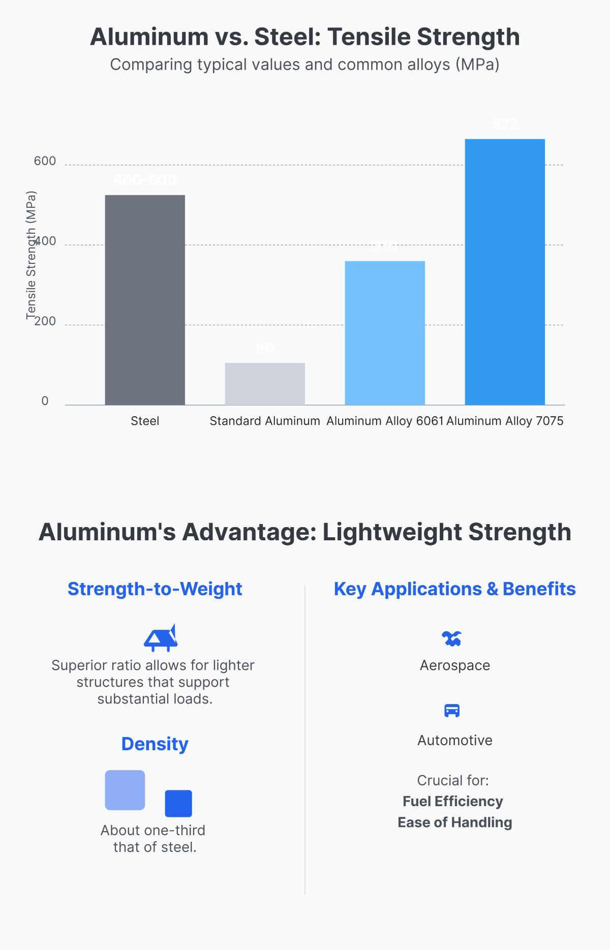 How Strong is Aluminum, and How Does its Strength Compare to Steel