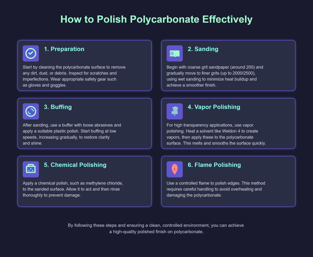 How to Polish Polycarbonate Techniques and Best Practices