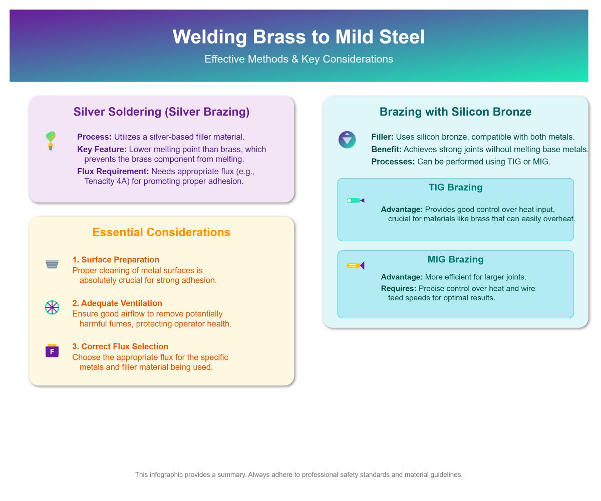 How to Weld Brass and Mild Steel Together