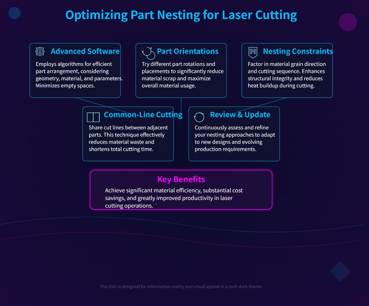 Part Nesting The Dos and Don’ts of Nesting Laser Cut Shapes
