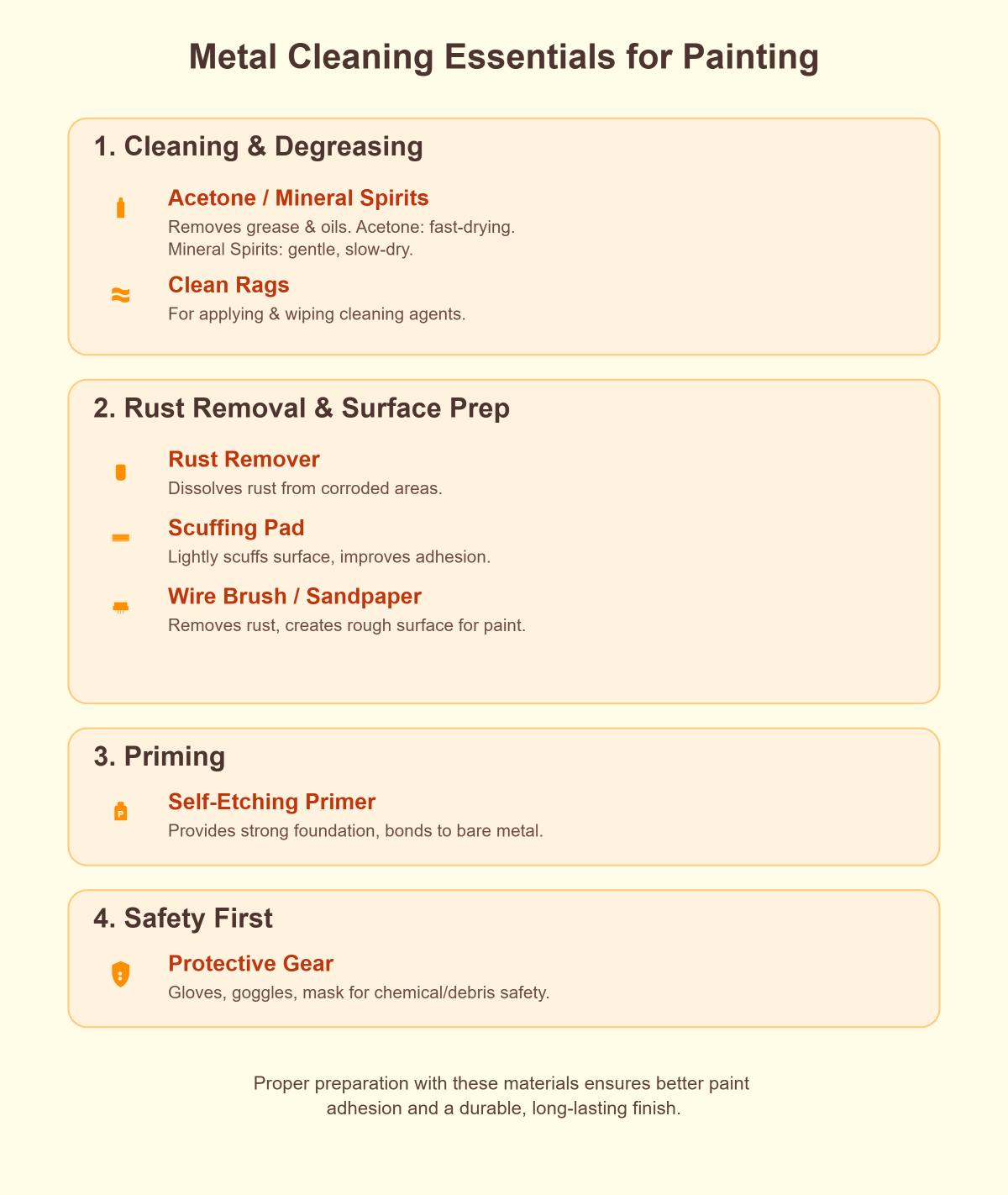 Step-by-Step Guide to Cleaning Metal Before Painting for Beginners