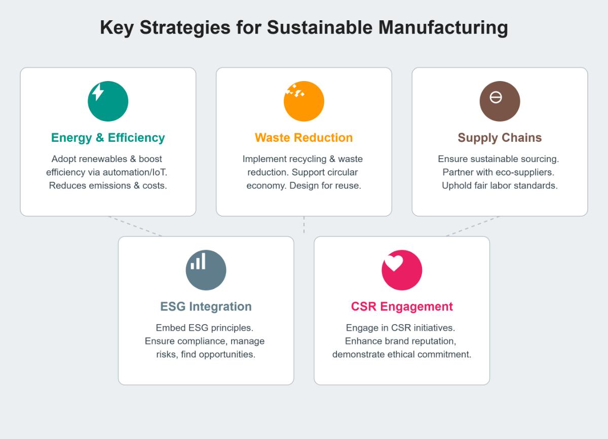 Sustainability in Manufacturing Key Insights and Strategies