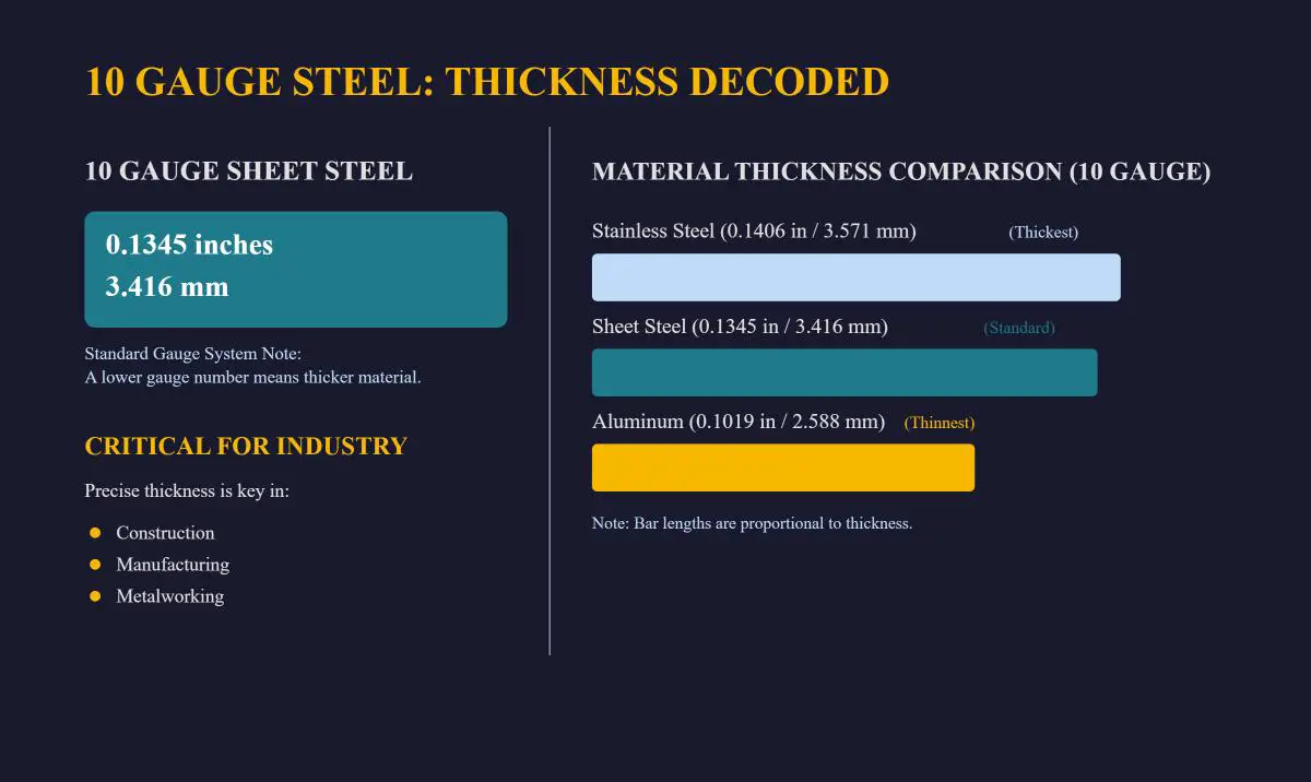 Understanding 10 Gauge Steel Thickness A Beginner's Guide