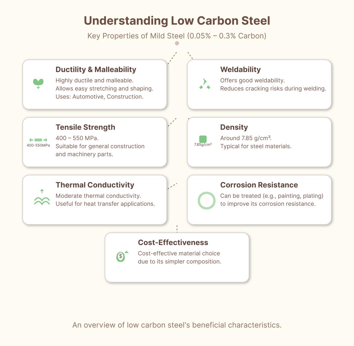Understanding Low-Carbon Steel Properties, Applications, and Manufacturing