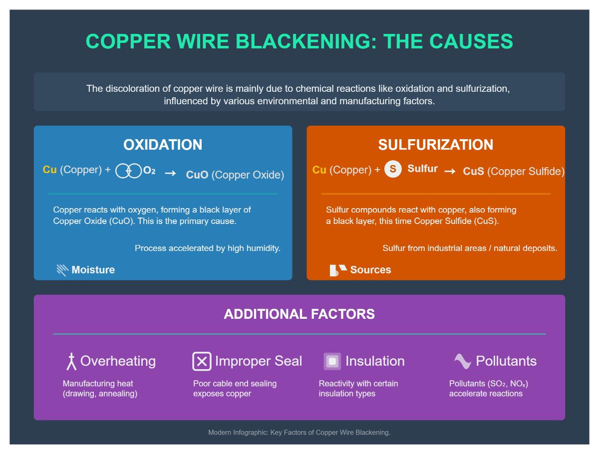 Why Does Copper Wire Turn Black and How to Fix It