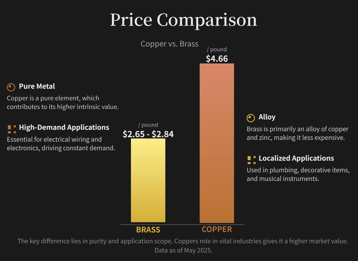 Is Brass Or Copper More Expensive