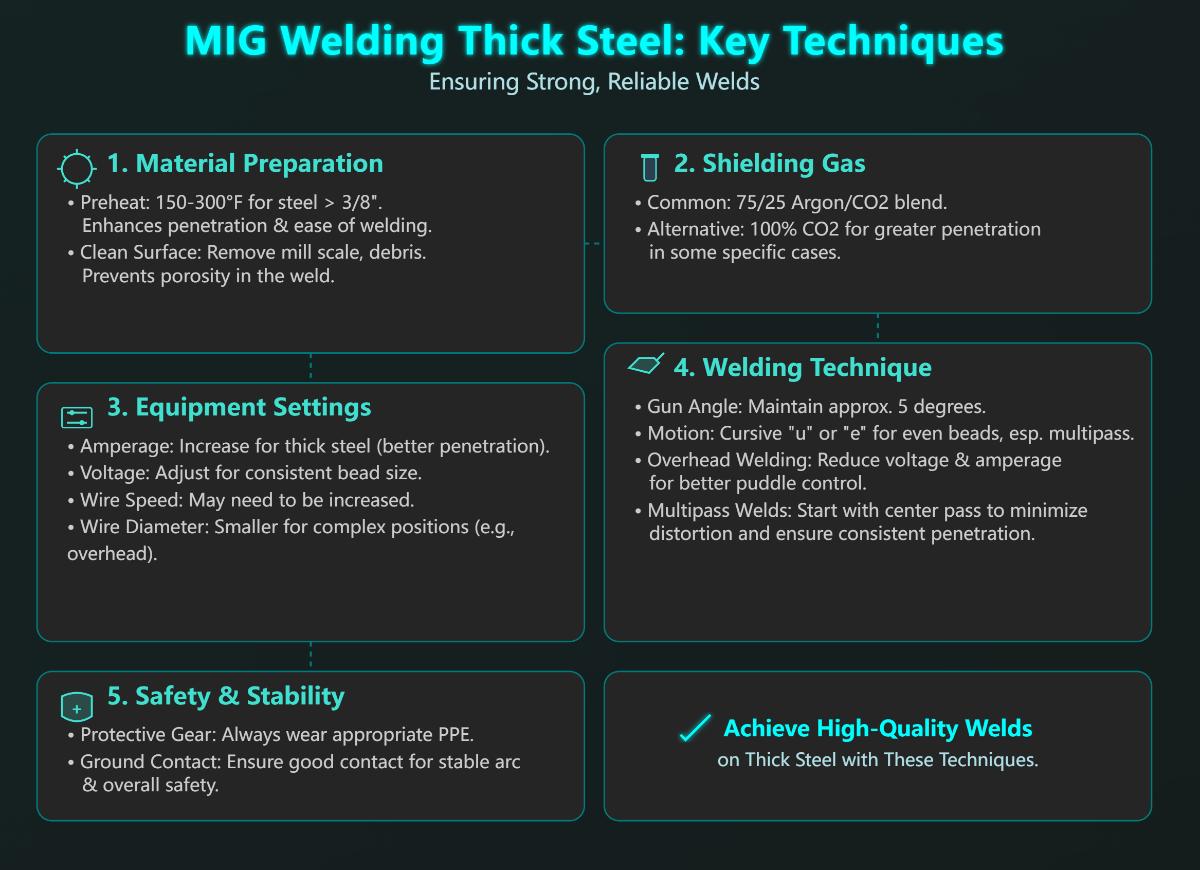 How to MIG Weld Thick Steel A Comprehensive Guide