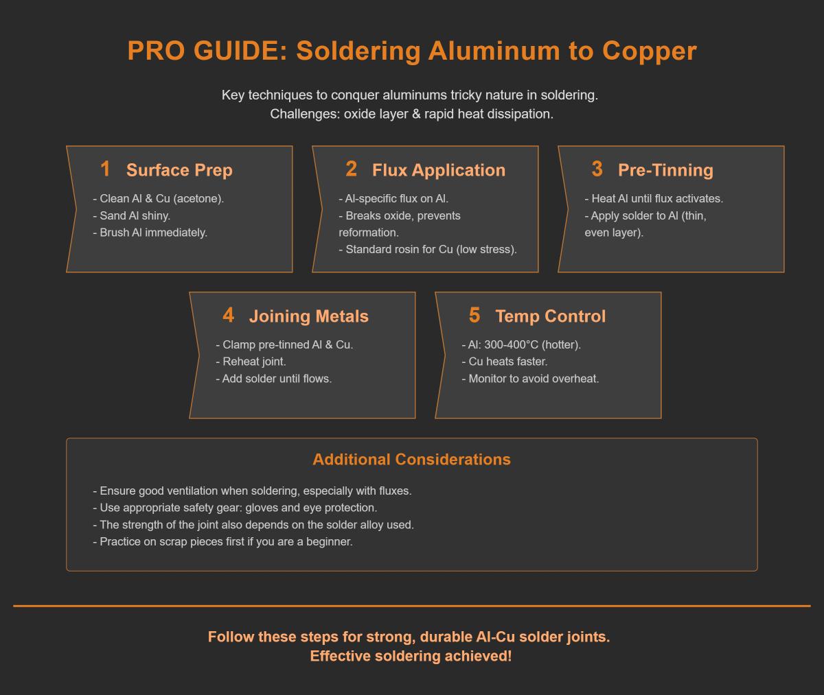 How to Solder Aluminum to Copper A Complete Beginner's Guide