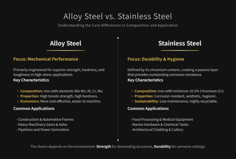 Alloy Steel vs Stainless Steel: Understanding the Key Differences - MFG ...